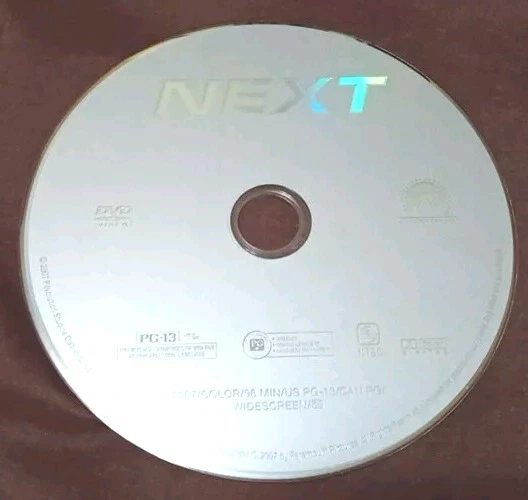 Next (DVD, 2007, Widescreen, English/French/Spanish) - Disc Only  - Image 1 of 1