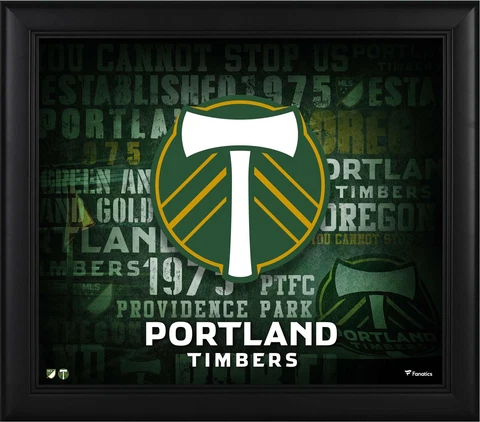 Portland Timbers Framed 15" x 17" Team Heritage Collage Cover