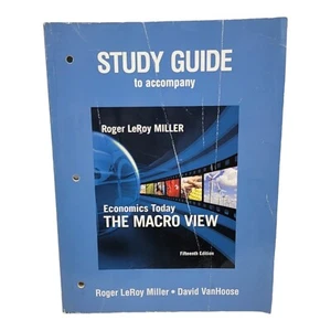Economics Today: Macro View - Study Guide - Paperback Book - Imagen 1 de 4