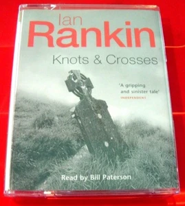 Ian Rankin Knots And Crosses Inspector Rebus 2-Tape Audio Bk Bill Paterson Crime - Picture 1 of 3