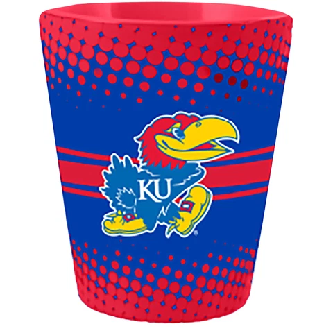 Kansas Jayhawks Full Wrap Collectible Glass Cover