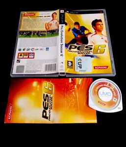 PRO EVOLUTION SOCCER 6 PES 6 Completo SONY PSP Playstation Portable PAL-España - Foto 1 di 2