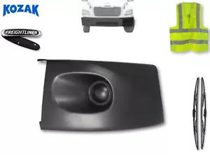 Juego de parachoques de esquina de plástico negro lado izquierdo Freightliner M2 PLUS - Imagen 1 de 8