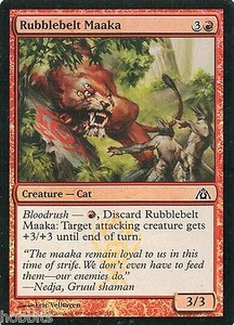 MTG - Dragon's Maze - Rubblebelt Maaka - Foil - NM - Picture 1 of 1