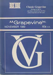 Box 1980, AA Grapevine magazine, November 1980, Alcoholics Anonymous, Vol 37 #6 - Foto 1 di 2