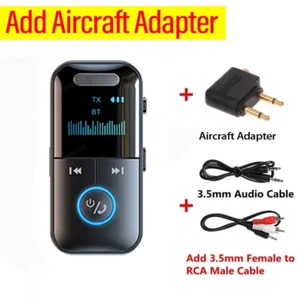 Bluetooth 5.4 Empfänger Sender 3,5mm AUX TF Kartenwiedergabe Hifi Wireless Audi - Bild 1 von 13