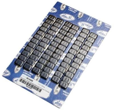 Pesos de rueda Motion Pro de acero negro caja de 18 oz 72 x 1/4 oz 08-0455 Foto 1 de 3