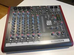 Tavolo di mixaggio audio Allen & Heath ZED10 - Foto 1 di 13