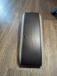 GRAY & BLACK OEM Center Console Lid Armrest 2010-2015 Chevy Equinox GMC Terrain - Picture 1 of 5