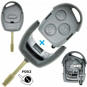 Alloggiamento chiave adatto per Ford Focus I Fusion II Cougar Mondeo II Fiesta V - Foto 1 di 6