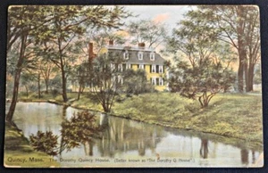 Dorothy Quincy House Quincy Massachusetts MA Postcard PC 1911 - Picture 1 of 1