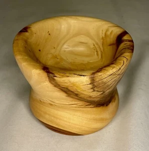 Handmade Red Cedar Wood Goblet Chalice Bowl 3.75 inches x 3.25 inches - Picture 1 of 6