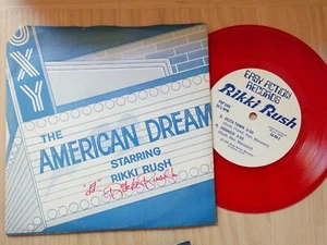 RIKKI RUSH The American Dream EASY ACTION Power Pop Punk KBD RED Wax EP - Picture 1 of 1