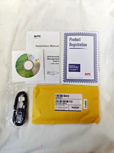 APC AP9630 AP9631 UPS Management Network Card 2 w/ AP9335T Temperature Probe - Picture 1 of 13