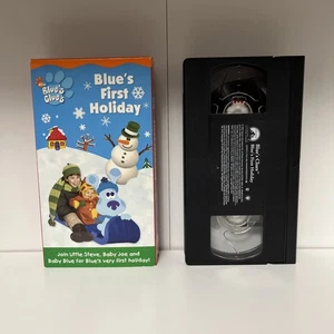 VHS Blue’s First Holiday muy buen estado VHS Nick Jr - Imagen 1 de 8