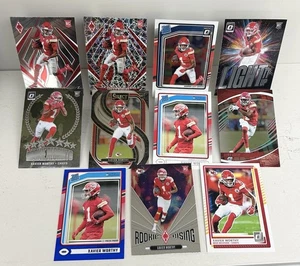 2024 Xavier Worthy 11 Karten Lot Kansas City Chiefs RC - Bild 1 von 4