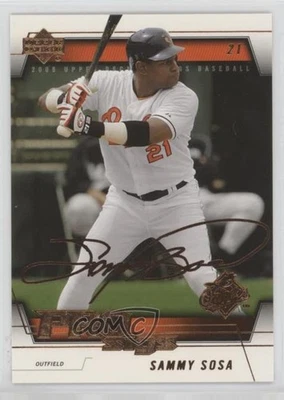 2005 Upper Deck Pro Sigs Sammy Sosa #14 - Image 1 of 2
