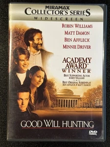 Good Will Hunting Widescreen Collector's Series w/Insert DVD 1998 CIB LIKE NEW - Picture 1 of 6