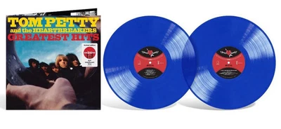 TOM PETTY & HEARTBREAKERS - GREATEST HITS - 2-LP - LE - TRANSLUCENT BLUE - NEW! - Image 1 of 4