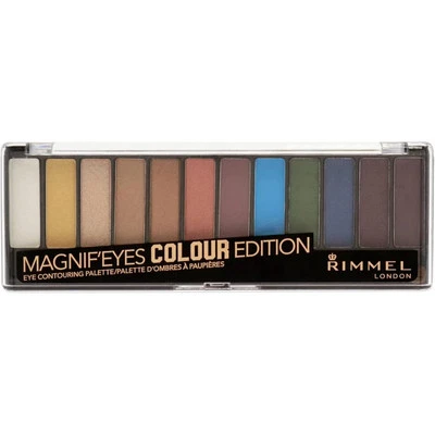 Rimmel Magnif'Eyes COLOUR Edition Eyeshadow Palette (PACK OF 2) - Image 1 of 3