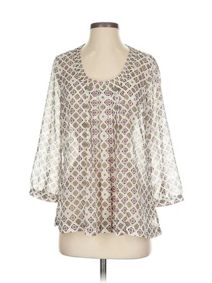 Blusa Fossil Mujer Roja Manga 3/4 S Foto 1 de 4