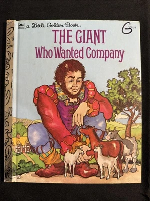 Vintage A Little Golden Book The Giant Who Wanted Company 209-52 1979 #5339 - Image 1 of 4