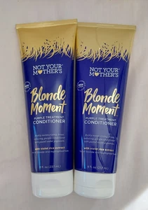 2 Not your Mother's Blonde Moment Purple treatment Conditioner Brass reducing - Picture 1 of 2