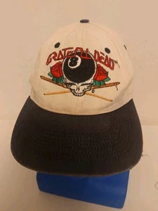 Cappello snapback vintage Grateful Dead berretto 8 palline bastoncini piscina anni 90 fondo di magazzino - Foto 1 di 18