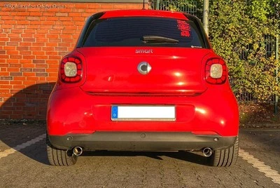 Doble Escape Deportivo Smart Fortwo 3 Tipo 453 Desde 2014 De 70Mm Doble Pared - Imagen 1 de 2