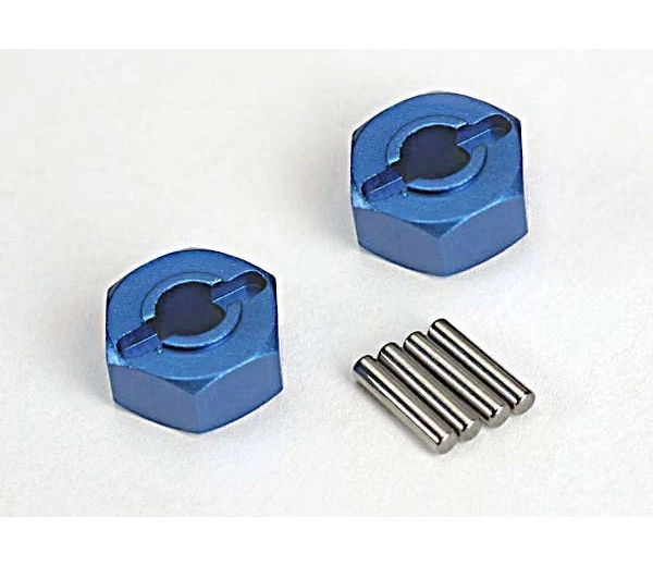 Traxxas Alu Radmitnehmer (blue-anodized) 1654x - Bild 1 von 1