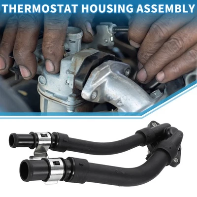 Conjunto de carcasa de termostato de refrigerante de motor para Mercedes Benz para Smart Fortwo Foto 1 de 4