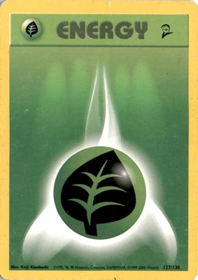 Base Set 2 #127/130 Grass Energy - Image 1 of 2