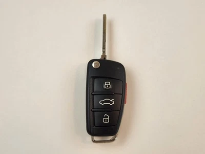 FOR PARTS ONLY ORIGINAL AUDI A3 11-17 NARROW BLADE OEM FLIP KEY LESS REMOTE FOB - Image 1 of 4