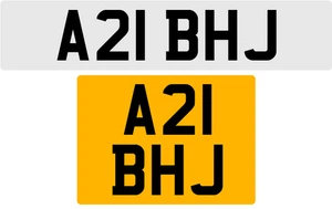 A21 BHJ BEN BOB BRI BAZ BAS BIL BEA BEE BRAD BEC BEK BEV BS PRIVATE NUMBER PLATE - Picture 1 of 1