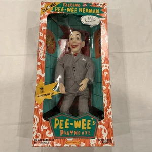 Vintage Peewee Herman Talking Pull String Doll 18” Pee Wee Original Read Info - Picture 1 of 4