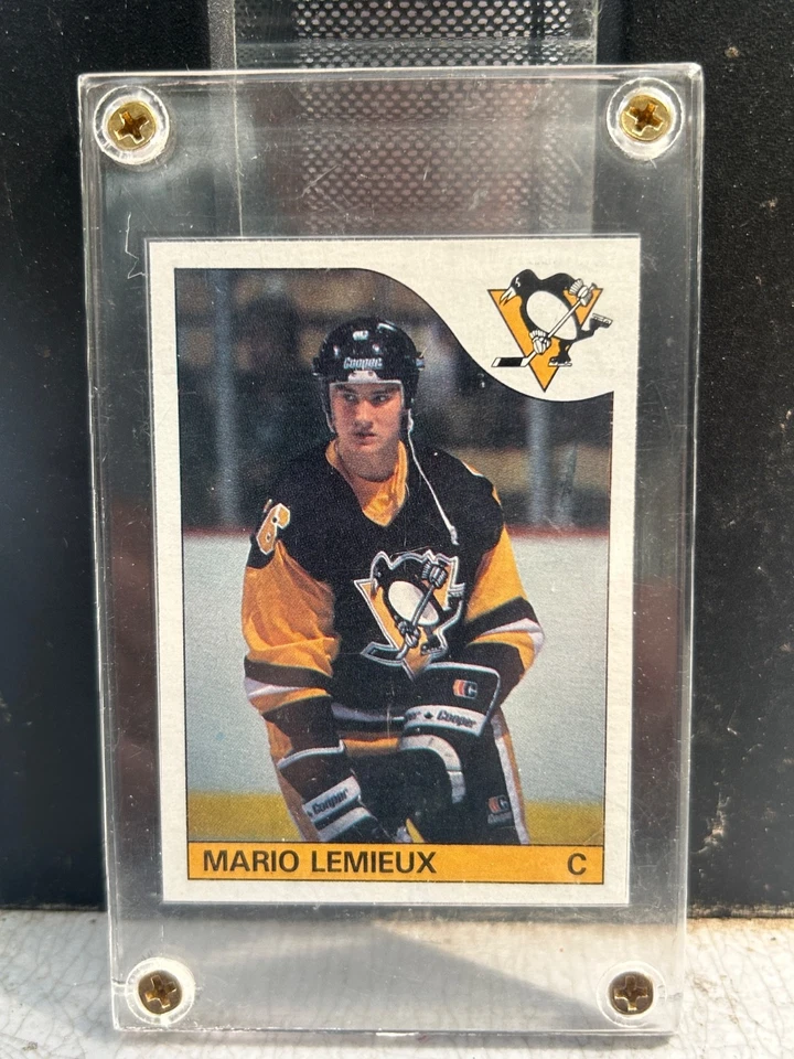 Mario Lemieux RC 1984-85 perfecto para niveladores Foto 1 de 2