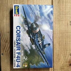 Revell # 85-5248 1:48 Scale F4U-4 Corsair Model Kit NIB Open Box - Picture 1 of 4