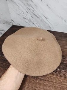 ☆BONITO☆ ~ELOSEGUI 1858 Boina Lana Sombrero TOLOSA España 22" (57cm) Banda Cuero~ ☆ - Imagen 1 de 8