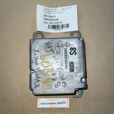 2005 丰田 TC SCION 2.4L 5 SPD SRS 袋传感器单元模块 89170-21080 — 第 1/4 张图片