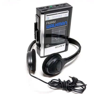 ⭐ Sony Walkman WM-F41  FM/AM Portable Cassette Player ~ New Belts ~Serviced ⭐ - Image 1 of 4