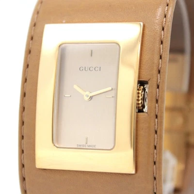 [NEAR MINT w/BOX] GUCCI timepieces 7800L Gold Qz Women's Watch From JAPAN A481 - Image 1 of 4