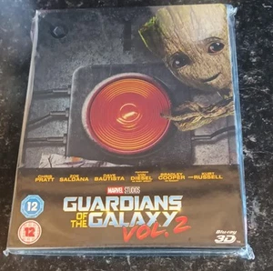 Guardians of the Galaxy Vol 2 3D Blu-Ray Steelbook - Region Free - New & Sealed - Picture 1 of 2