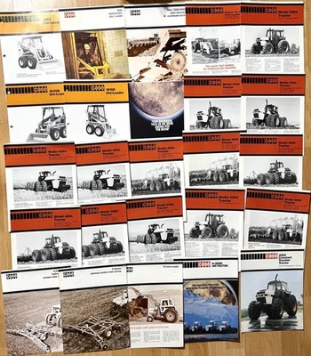 Lote de folletos vintage en su mayoría tractores en muy buen estado Foto 1 de 4