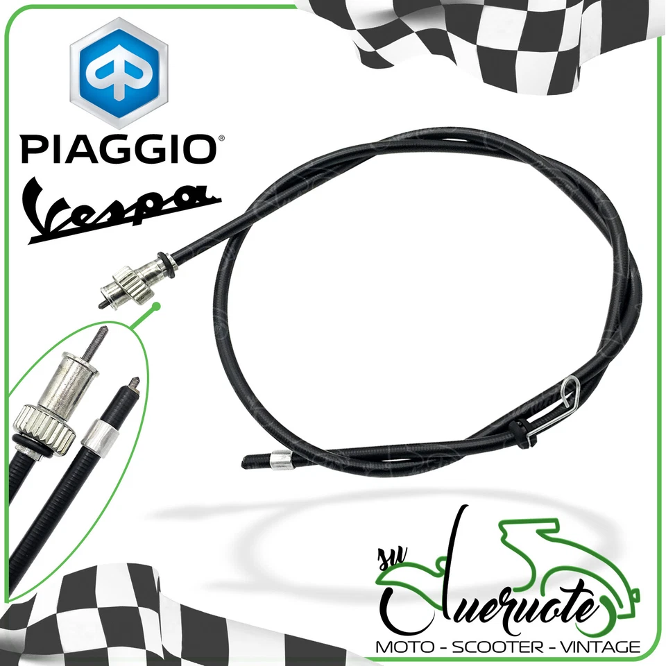 TRASMISSIONE CONTACHILOMETRI CORDINA VESPA ET2 50 ET4 125 150 1996-2005 PIAGGIO