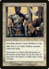 Mobilization Onslaught HEAVILY PLD White Rare MAGIC THE GATHERING CARD ABUGames
