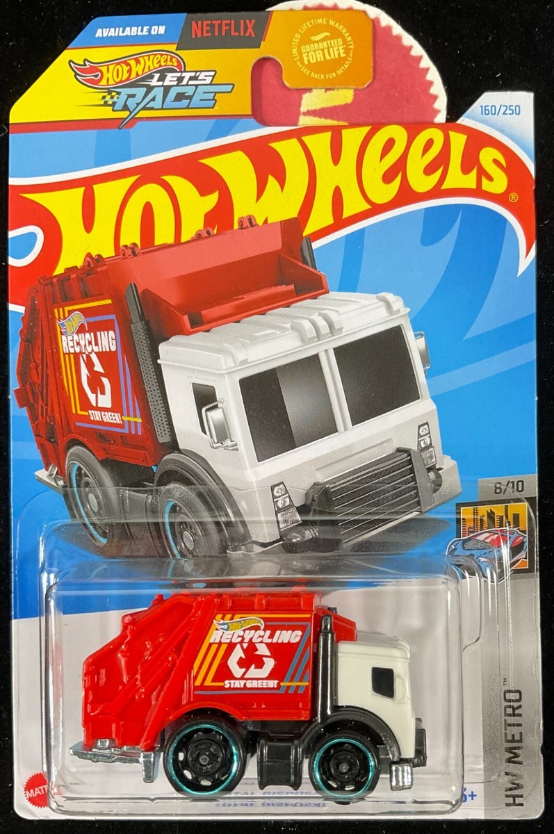 HotWheels TRASH TRUCK ホットウィール　ヴィンテージ 鬼レア Hot Wheels Monster Truck Will Trash It All Yellow 08/11 1:64