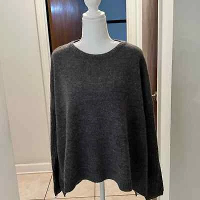 Cheap Monday Fuyu Gris Cuadrado Boho Mezcla Lana Suéter Talla Mediana Foto 1 de 4