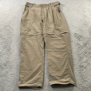 Simms Pants Mens Large 32x32 Tan Convertible Fishing Hiking Lightweight Outdoor - Picture 1 of 16