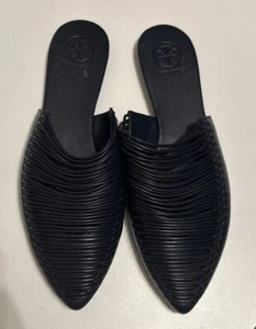 Tory Burch Sienna Pointed Toe Slip on Slide Flats Shoes Women's Size 6 - Picture 1 of 3