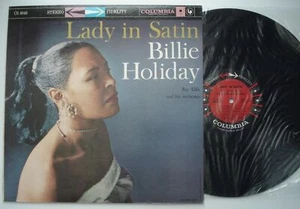 BILLIE HOLIDAY Lady In Satin NM- COLUMBIA CS 8048 '58 6 Eye DG Jazz Vocal LP - Picture 1 of 4